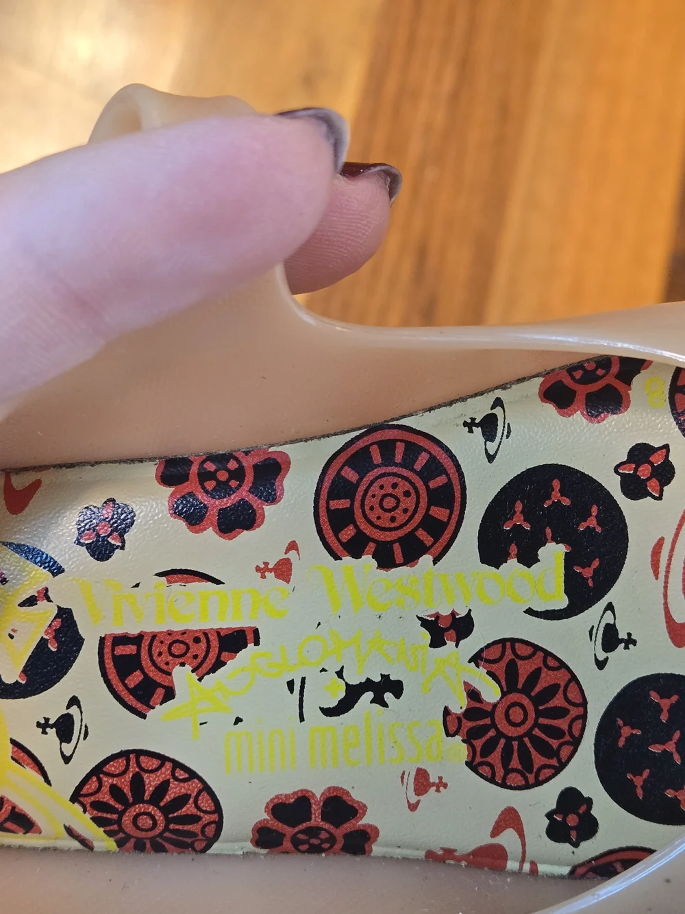 Mini Melissa x Vivienne Westwood Anglomania Orb Mary Janes